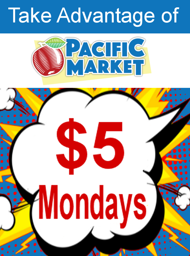 $5 Monday Sales